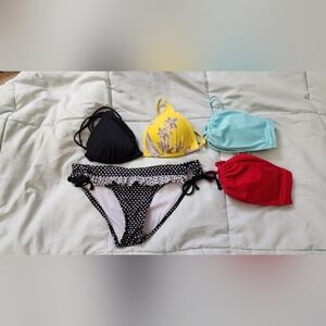Bundle of bikini tops and bikini bottom